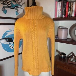 Vintage Peter Nygard Sweater 100% Merino Wool Made in Hong Kong Knit Turtleneck